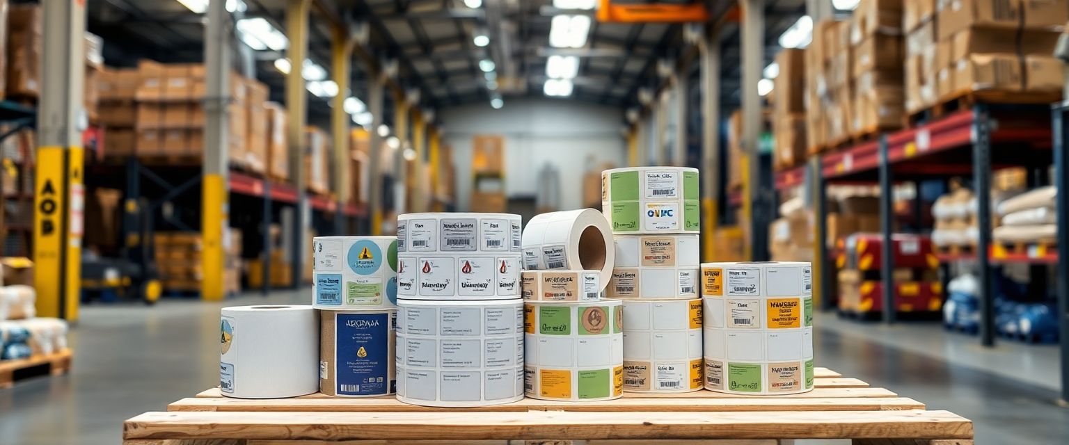 Etiquetas Autoadheribles En Bobina